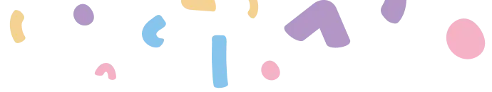 Forme colorate plutind în jur